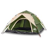 Cumpara ieftin Cort de camping cupola 4 persoane, setare rapida, verde