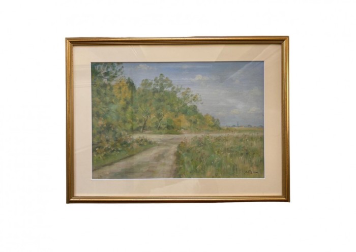 Alfons Vezoc - Peisaje banatene - Tablou