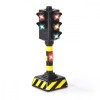Semafor Jucarie Dickie Toys cu Sunete si Lumini, 12 cm, Siguranta Rutiera, Baterii Incluse