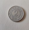 Iugoslavia - 2 Dinari / dinara (1971) - monedă s348, Europa