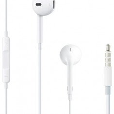 Casti Stereo Apple EarPods MNHF2ZM/A, Microfon, Jack 3.5 mm, Blister (Alb)