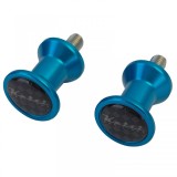 Set adaptor de montare pe stand pentru protectia bratului oscilant Keiti Alu Bobbins Racing M6 Albastru Performance AutoTuning