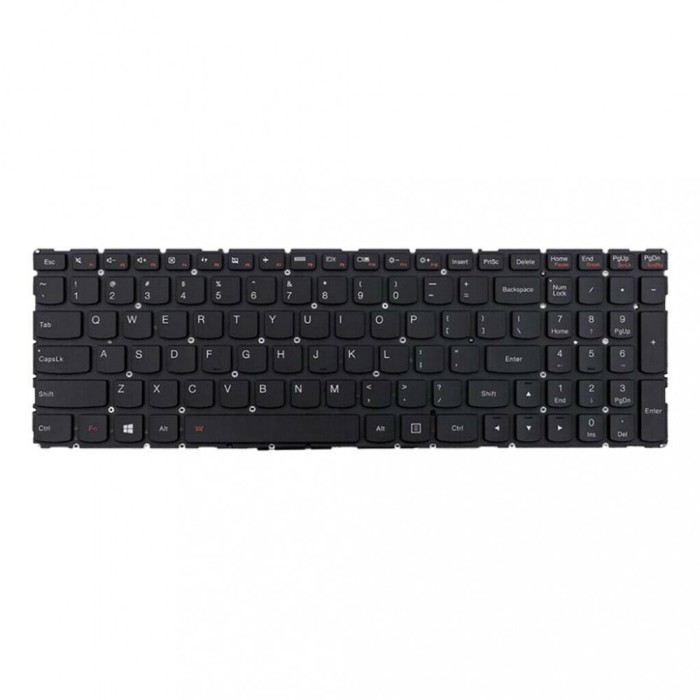 Tastatura Laptop, Lenovo, Flex 3-1570 Type 80JM, 80K0, 80KO, iluminata, layout US