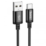 Cablu Date si Incarcare USB-A - USB-C HOCO X91, 60W, 3m, Negru