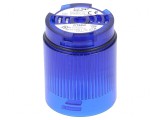 Semnalizator LED Albastru 24VDC IP65 &Oslash;50x69mm