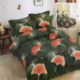 Cumpara ieftin Lenjerie pat dublu,bumbac finet,6 piese,cearceaf normal 220x240cm, cearceaf pilota 200x220cm, 2 fete de perna 50x70, 2 fete de perna 70x70-M289