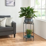 Suport plante Altena metal 60x27x27cm negru [en.casa] HausGarden Leisure, [en.casa]