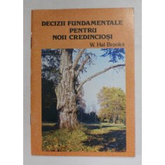 DECIZII FUNDAMENTALE PENTRU NOII CREDINCIOSI de W. HAL BROOKS , ANII &#039;90