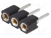 Conector 3 pini, seria {{Serie conector}}, pas pini 2.54mm, FISCHER ELEKTRONIK - MK21.03Z