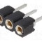 Conector 3 pini, seria {{Serie conector}}, pas pini 2.54mm, FISCHER ELEKTRONIK - MK21.03Z