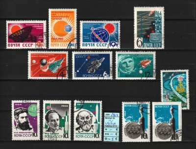 Rusia, URSS, 1964 | Lot 13v - Cosmos, Soare, Astronomie, Cosmonautică | aph foto