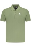 U.S. Grand POLO Tricou polo barbati cu logo brodat, Regular fit, verde deschis, S