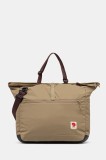 Fjallraven poșetă High Coast Tote 30L culoarea bej, F23200331