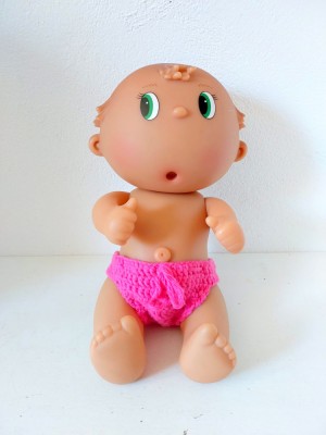 Papusa Corolle Doll 30cm cauciuc, articulata bebelus bebe foto