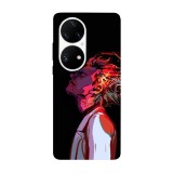 Husa compatibila cu Huawei Nova 9 model Live action Rick, Silicon, TPU, Viceversa, Transparent, Carcasa