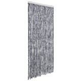 Cumpara ieftin Perdea pentru insecte, argintiu, 56x185 cm, Chenille