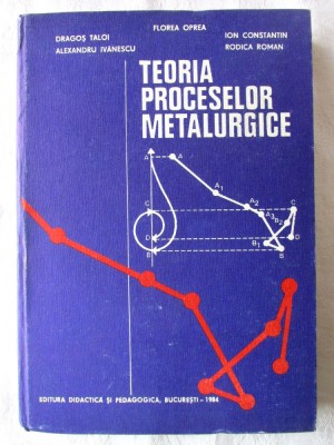 &amp;quot;TEORIA PROCESELOR METALURGICE&amp;quot;, Ed. II, Florea Oprea si colectiv, 1984 foto