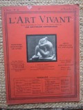L art vivant- revista in franceza, nr. 46, aprilie 1926