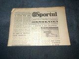 ZIARUL SPORTUL 30 IULIE 1983
