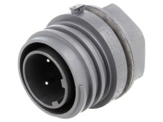 Conector Circular Soclu 3 PIN Alamă EXP-0931/03/P