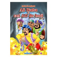 Ali Baba si Cei 40 de Hoti Carte de Colorat B5