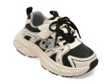 Cumpara ieftin Pantofi sport SELECTION KIDS alb-negru, 61091, din piele ecologica