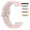 Curea din silicon, compatibila Apple Watch 9|8|7|6|5|4|3|2|1 Series, 41mm|40mm|38mm, Roz