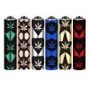 Bricheta Clipper Metal Weed Forms, Reincarcabila, Cu Gaz, Flint Inlocuibil, Cutie Cadou