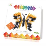 Origami 3D Creagami - Fluture 114 piese, LUDICUS GAMES SRL