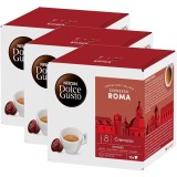 Set 3 x Cafea capsule Roma, compatibile Dolce Gusto, 48 buc, 297.6 g