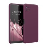 Cumpara ieftin Husa Kwmobile pentru Samsung Galaxy A22 5G, Silicon, Violet, 55489.187, Carcasa