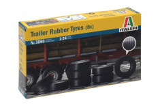 1:24 TRAILER RUBBER TYRES (8 pcs) 1:24 foto