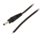 Cablu Alimentare DC 3,5/1,3 Negru 0,5m