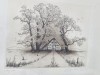 Tablou Gravură Udo Nolte, Peisaje, Grisaille, Realism