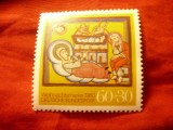 Serie 1 valoare RFG 1980 Craciunul - Pictura Religioasa, Nestampilat