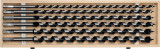 Set burghie elicoidale pentru lemn 10-20 mm YATO