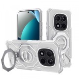 Husa pentru Xiaomi Redmi Note 15 Pro 5G, Techsuit, Carbon Shield Pro, Alba