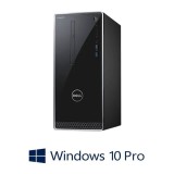 Calculatoare Dell Inspiron 3668, Intel i3-7100, 8GB DDR4, 120GB SSD, Win 10 Pro