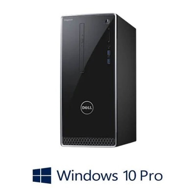 Calculatoare Dell Inspiron 3668, Intel i3-7100, 8GB DDR4, 120GB SSD, Win 10 Pro foto