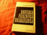 Constantin Noica - Rostirea Filozofica Romaneasca - Ed. Stiintifica 1970, 278 p