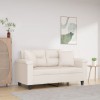 VidaXL Perne decorative, 2 buc., bej, 40x40 cm, microfibră 349500