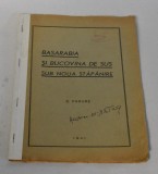 D. Padure - Basarabia si Bucovina de Sus sub noua stapanire (1941)