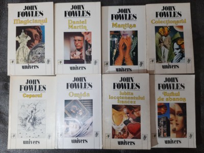 Seria John Fowles (8 vol.) - editura Univers - Colectionarul, Copacul ... foto