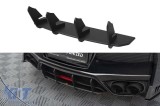 Adaugare Maxton Design pentru difuzor potrivit pentru Nissan GTR R35 2016-2022, negru mat Performance AutoTuning