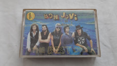 BON JOVI - THE BEST OF , CASETA AUDIO . foto