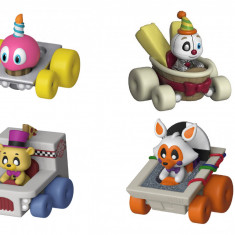 Set 4 x Funko Racers, FNAF - Freddy, Cupcake, Lolbit, Ennard- 6 cm !!