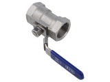 Supapă cu bilă GEBO 603-100, oțel inoxidabil 1.4408 G316, max 65 bar @ 100&deg;C