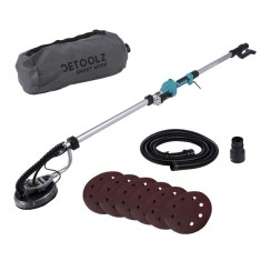 Slefuitor pereti extensibil cu aspirator si sac, 710W, diametru 215 mm