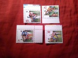 Serie Bulgaria 1990 - Sport - Campionat Fotbal , 4 valori