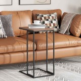 vidaXL Masă laterală, negru, 40x30x59 cm, lemn compozit 336129